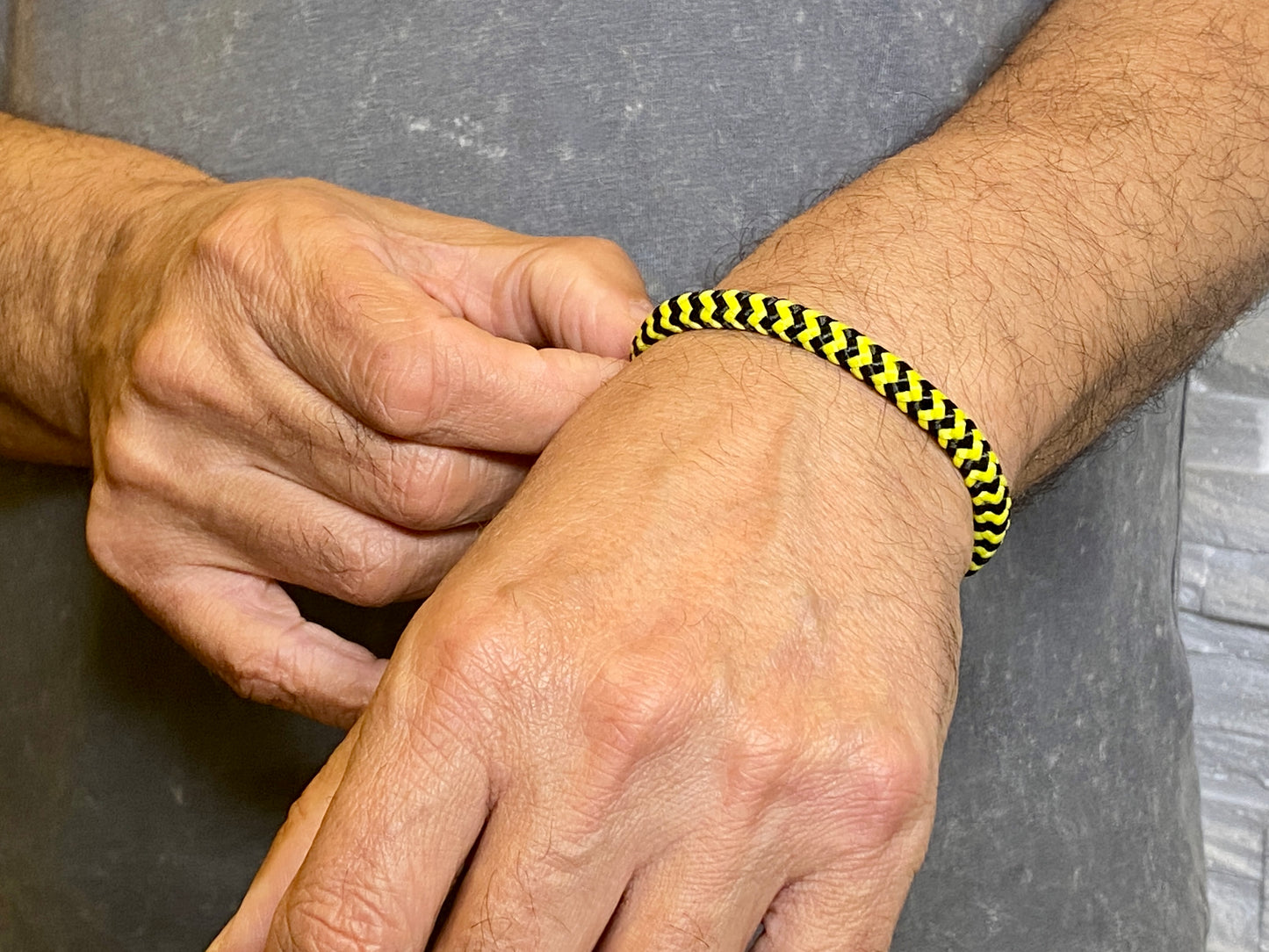 Powerband Lifestyle Black Yellow