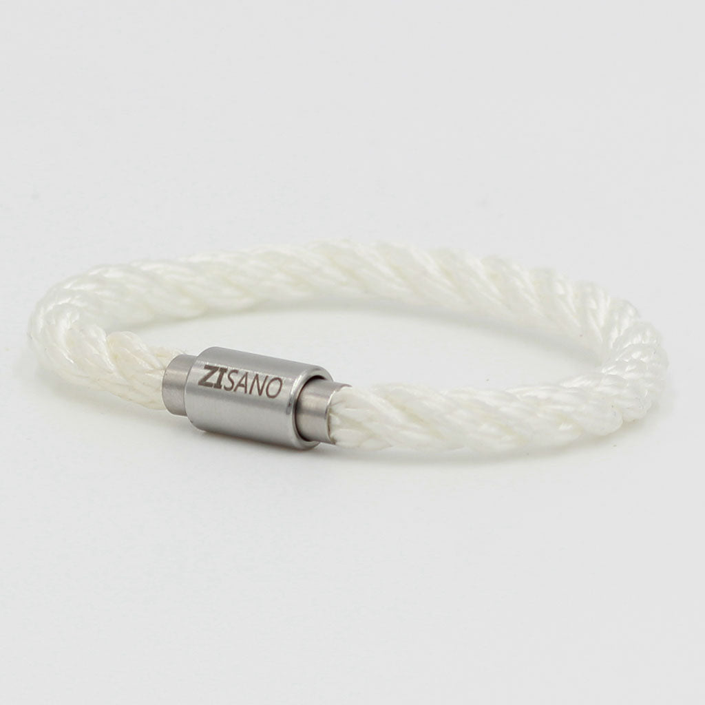 ZISANOPOWER Armband Lifestyle Weiß