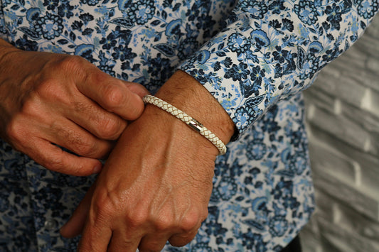 Lederarmband mit Magnetverschluss