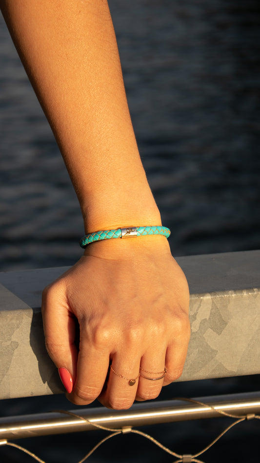 Lederband mit Magnetverschluss