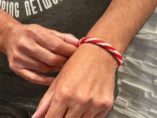 Segeltauarmband mit Magnetverschluss