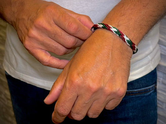 Segeltauarmband mit Magnetverschluss
