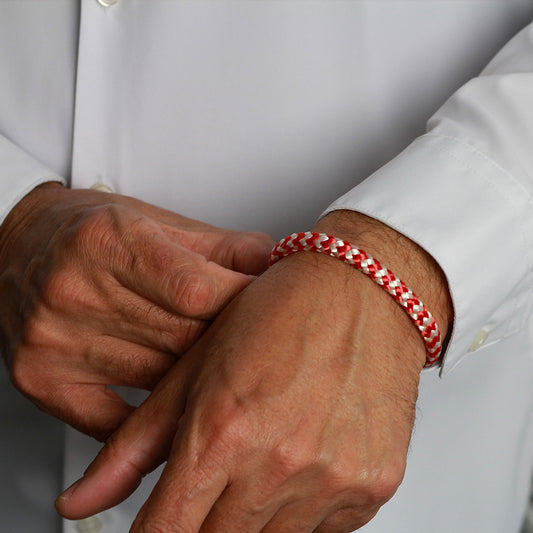 Segeltauarmband mit Magnetverschluss