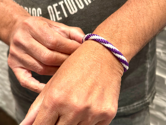 Segeltauarmband mit Magnetverschluss