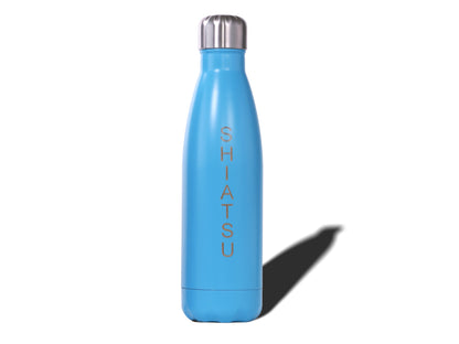 Trinkflasche, Flasche, Blau, Namens-Gravur, Gravur, personalisierter Gravur