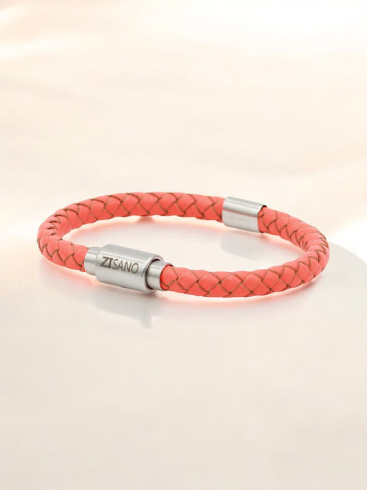 Lederarmband mit integrierter Frequenztechnologie