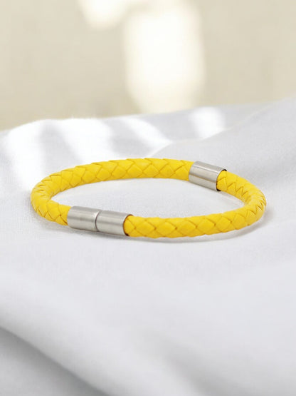 Lederarmband mit Magnetverschluss