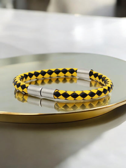 Lederarmband mit Magnetverschluss