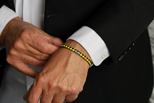 Lederarmband mit Magnetverschluss