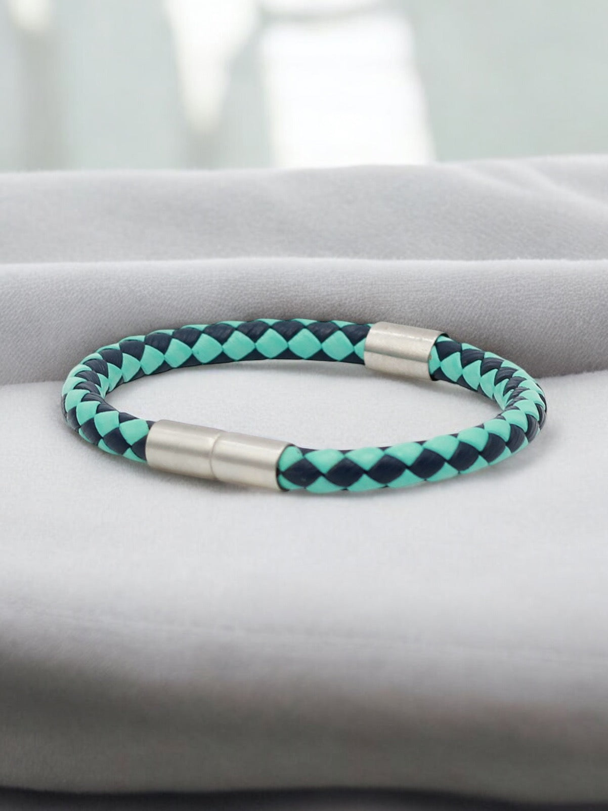 Lederarmband mit Magnetverschluss