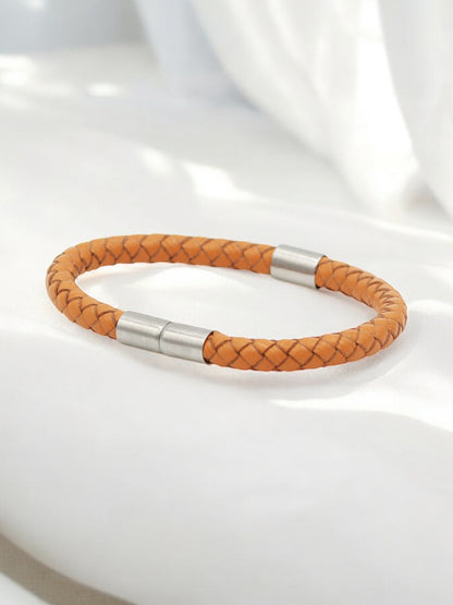 Lederarmband mit Magnetverschluss