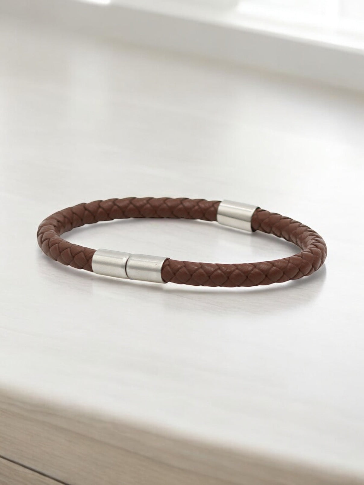 Lederarmband mit Magnetverschluss
