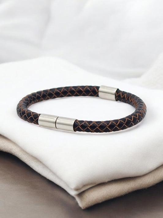 Lederarmband mit Magnetverschluss