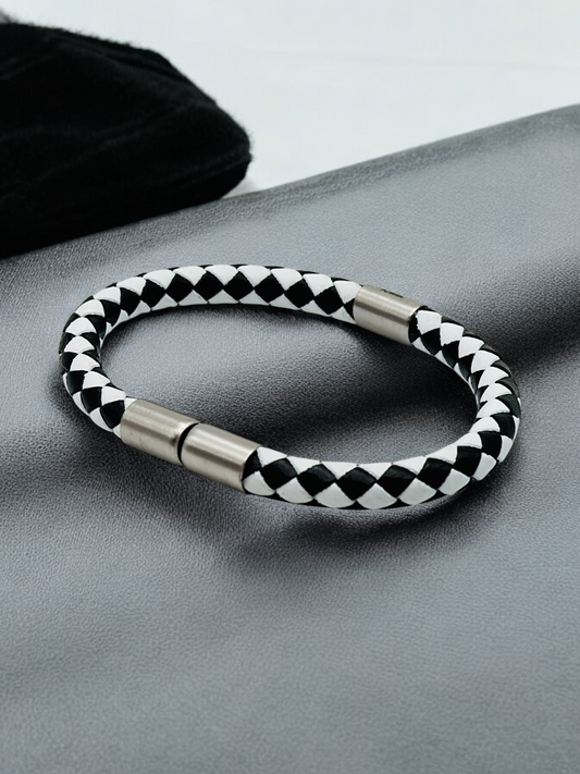 Lederarmband mit Magnetverschluss