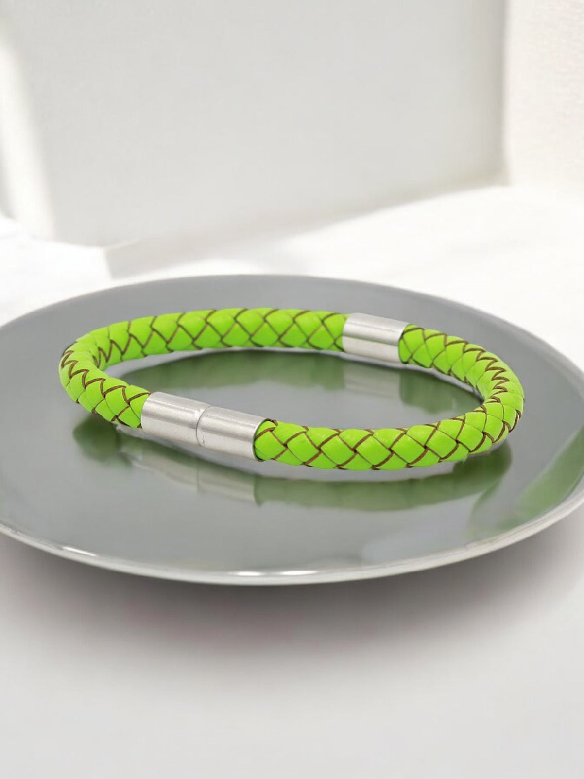 Lederarmband mit Magnetverschluss