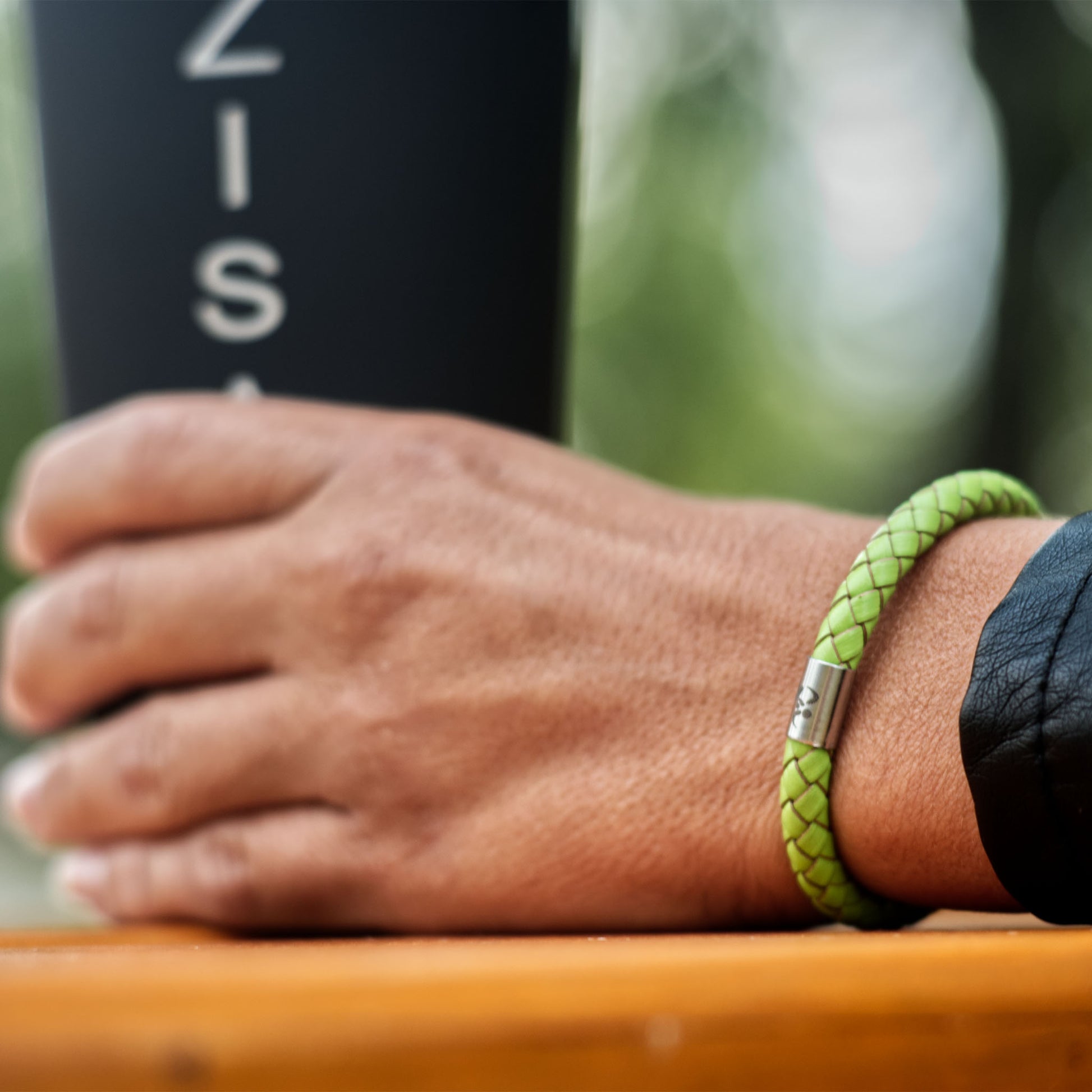 Lederarmband mit Magnetverschluss