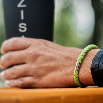 Lederarmband mit Magnetverschluss