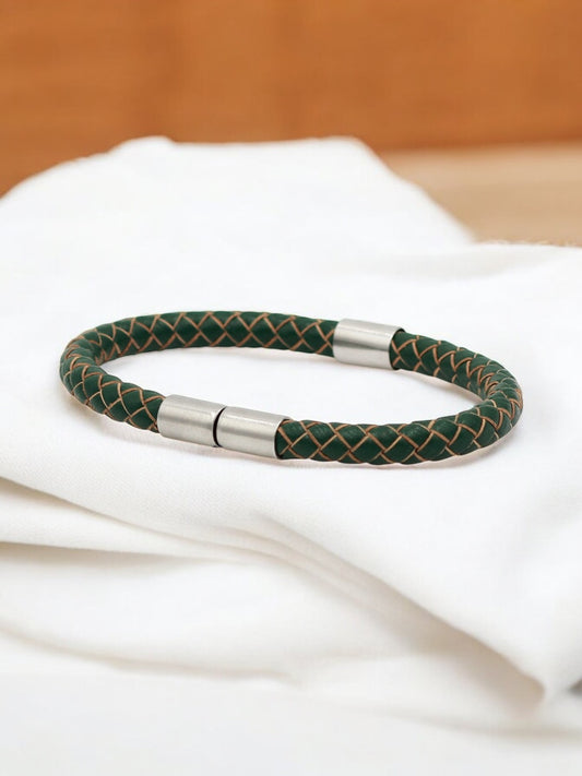 Lederarmband mit Magnetverschluss