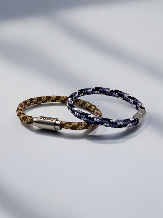 Segeltauarmband mit integrierter Frequenztechnologie