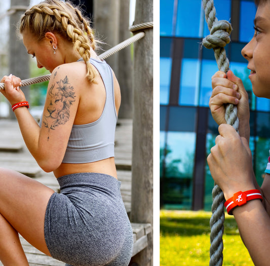 Powerarmband mit integrierter Frequenztechnologie