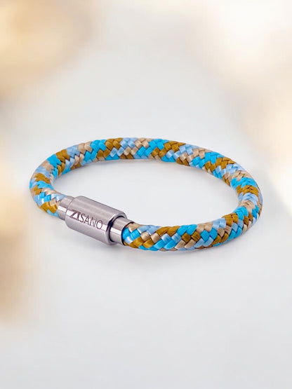 Segeltauarmband mit integrierter Frequenztechnologie