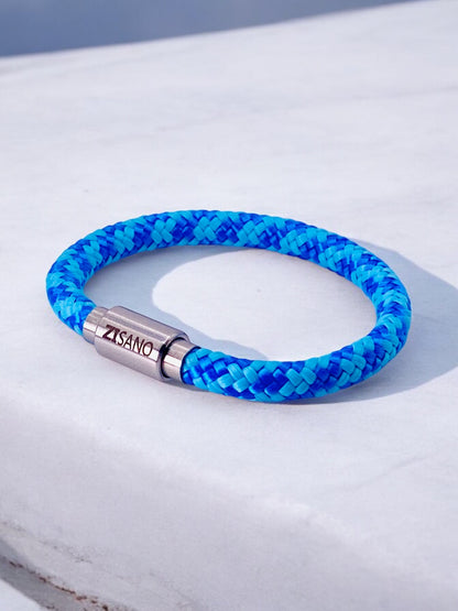 Segeltauarmband mit integrierter Frequenztechnologie