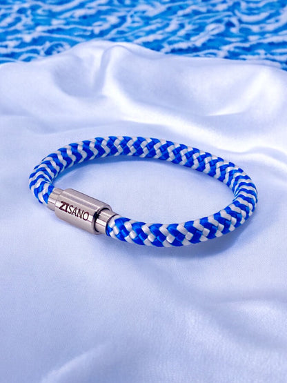 Segeltauarmband mit integrierter Frequenztechnologie
