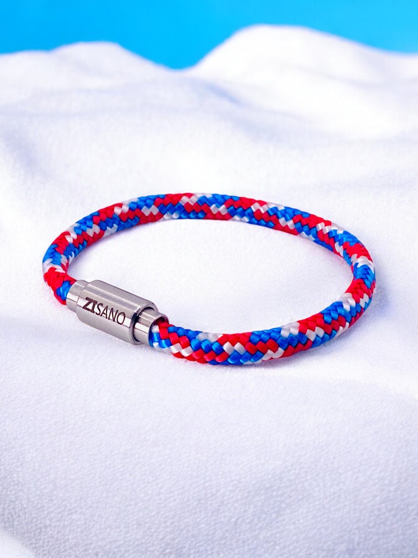Segeltauarmband mit integrierter Frequenztechnologie