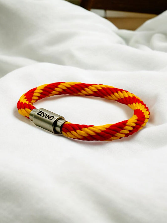Segeltauarmband mit integrierter Frequenztechnologie