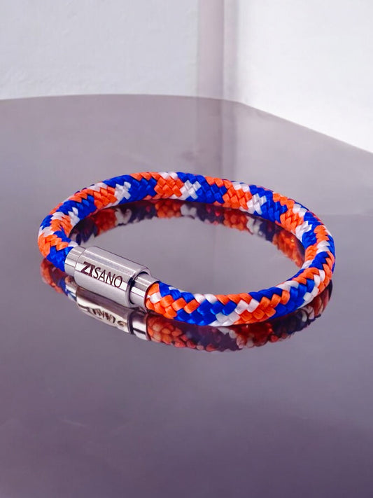 Segeltauarmband mit integrierter Frequenztechnologie