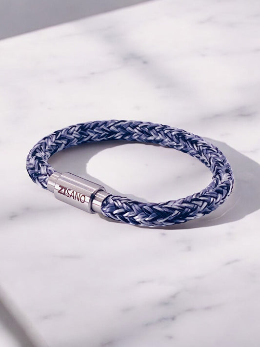 Segeltauarmband mit integrierter Frequenztechnologie