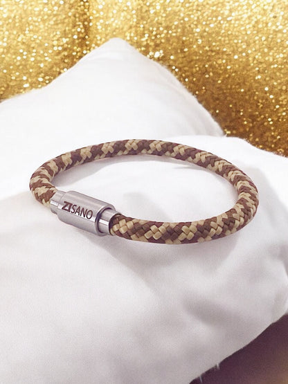 Segeltauarmband mit integrierter Frequenztechnologie