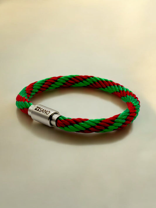 Segeltauarmband mit integrierter Frequenztechnologie