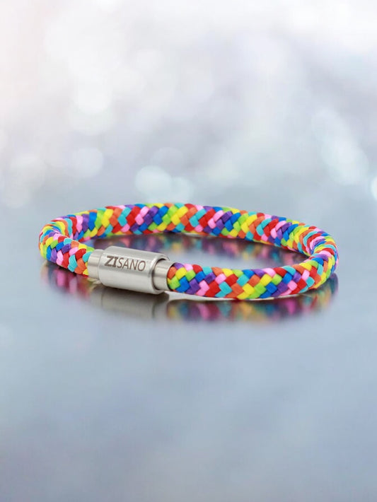 Segeltauarmband mit integrierter Frequenztechnologie