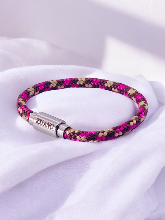 Segeltauarmband mit integrierter Frequenztechnologie