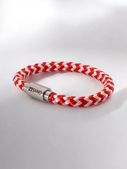 Segeltauarmband mit integrierter Frequenztechnologie