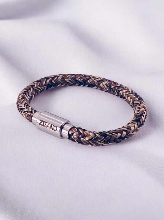Segeltauarmband mit integrierter Frequenztechnologie