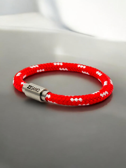 Segeltauarmband mit integrierter Frequenztechnologie