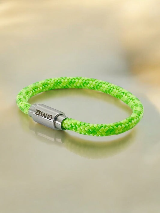 Segeltauarmband mit integrierter Frequenztechnologie