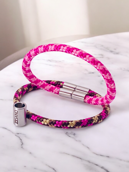 Segeltauarmband mit integrierter Frequenztechnologie