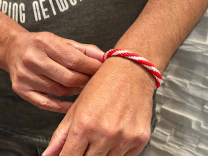 Segeltauarmband mit Magnetverschluss