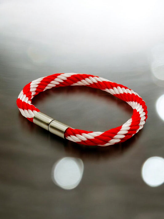 Segeltauarmband mit Magnetverschluss