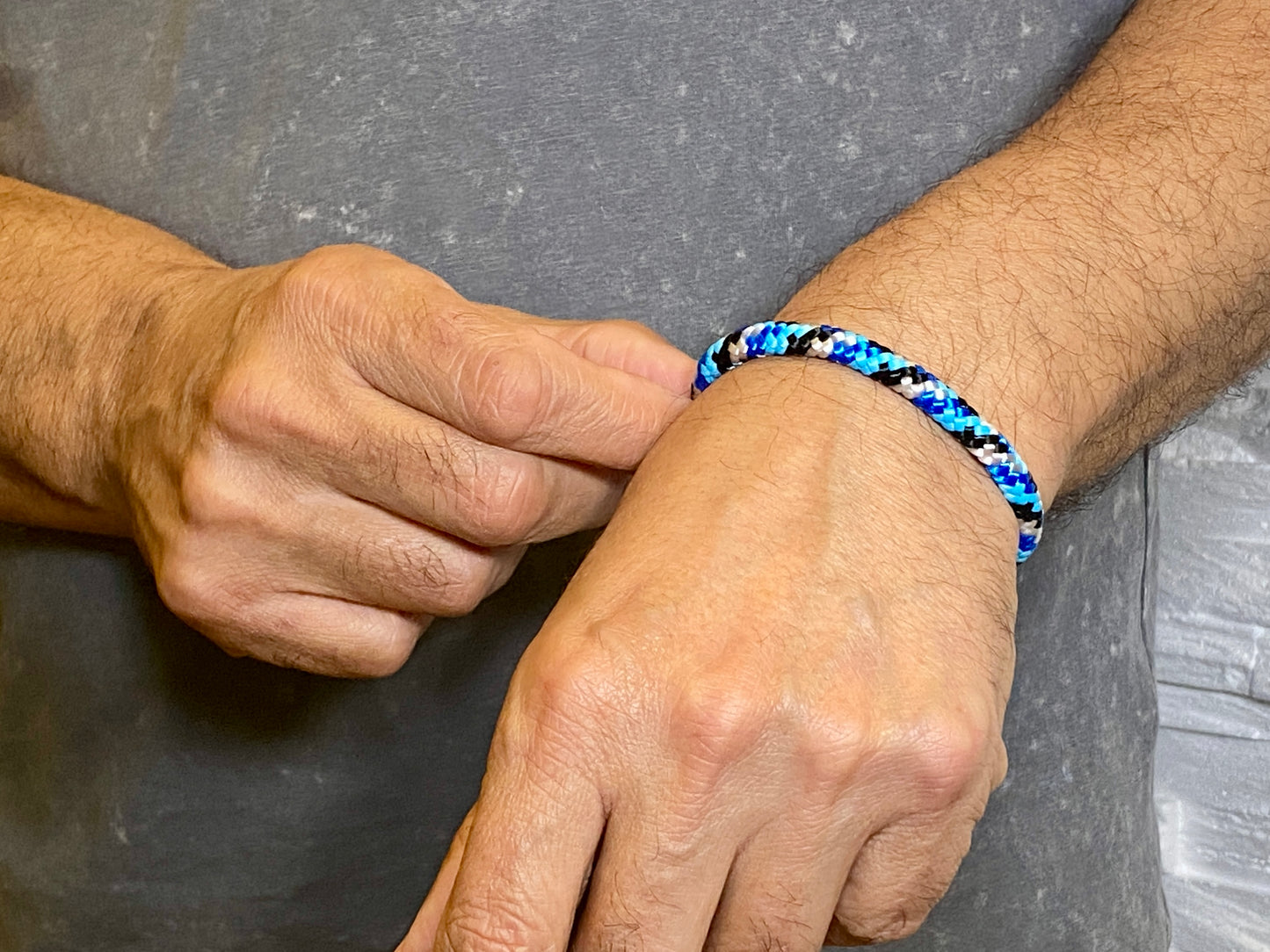 Segeltauarmband mit Magnetverschluss
