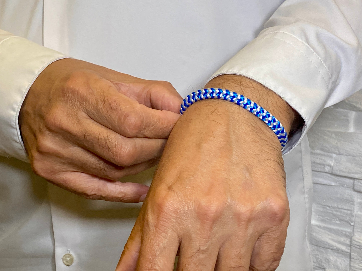 Segeltauarmband mit Magnetverschluss