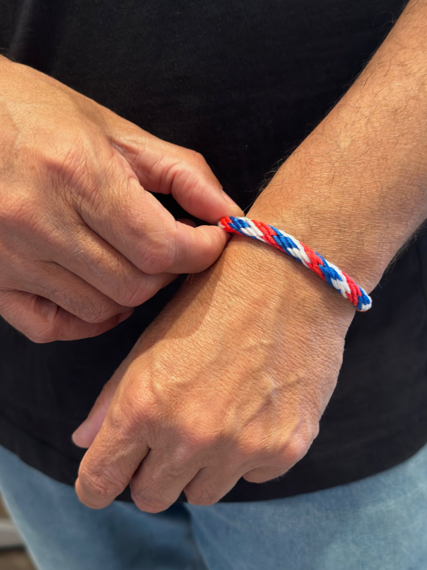Segeltauarmband mit Magnetverschluss