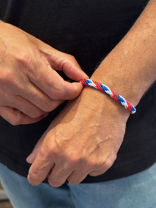 Segeltauarmband mit Magnetverschluss