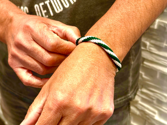 Segeltauarmband mit Magnetverschluss