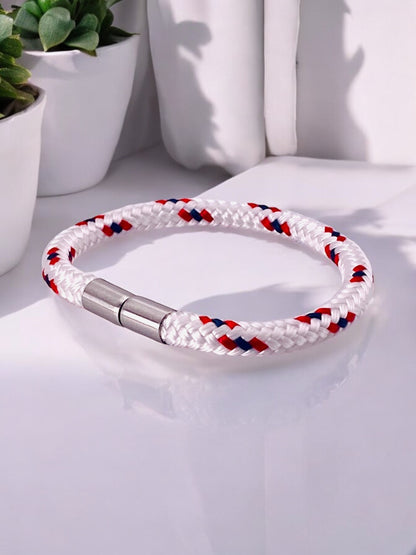 Segeltauarmband mit Magnetverschluss