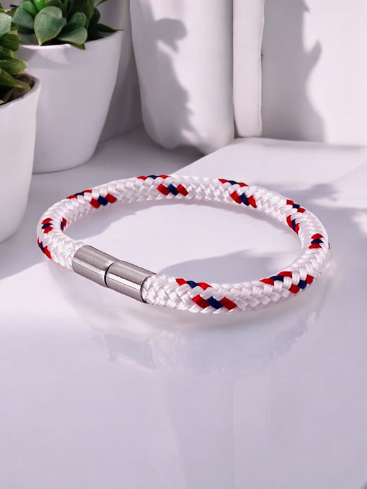 Segeltauarmband mit Magnetverschluss