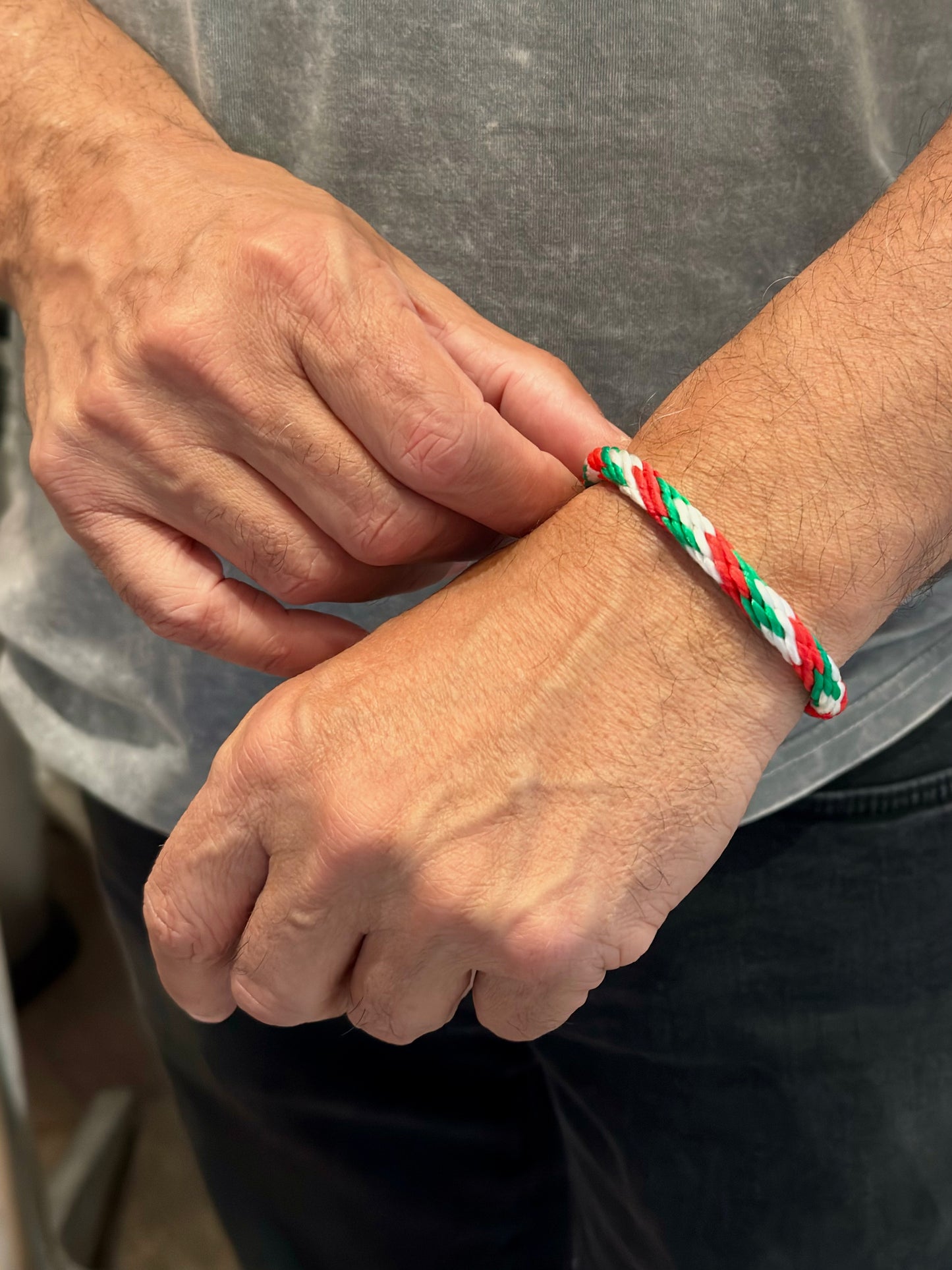 Segeltauarmband mit Magnetverschluss